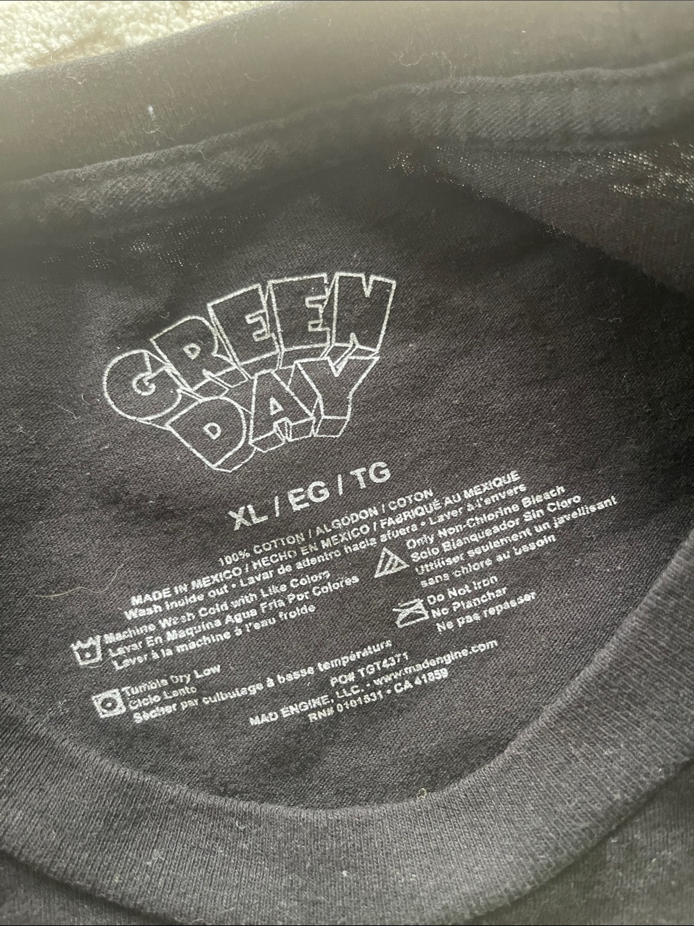 Green Day 'Dookie' Graphic Tee - Black - Picture 2 of 5